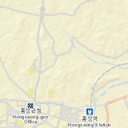 Hongseong Street Map