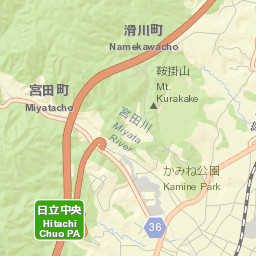 Hitachi Street Map