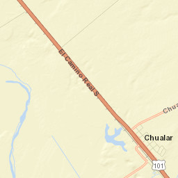 Chualar Street Map