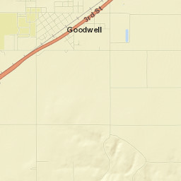 Goodwell Street Map