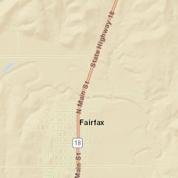 Fairfax Street Map