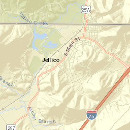 Jellico Street Map