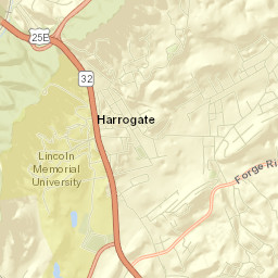 Harrogate Street Map