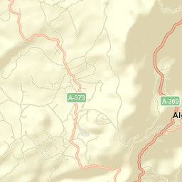 Algatocín Street Map