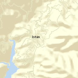 Istán Street Map