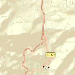 Ojén Street Map