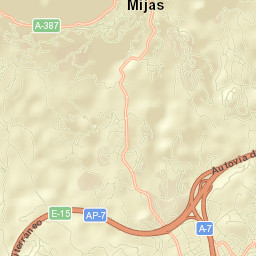 Mijas Street Map