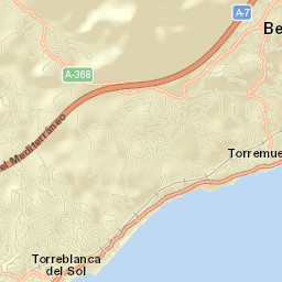 Benalmádena Street Map