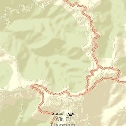 ’Aïn el Hammam Street Map