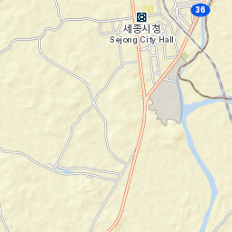 Sejong Street Map