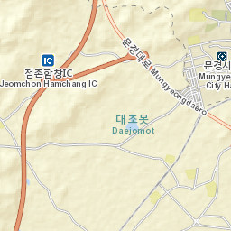 Mungyeong-si Street Map