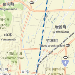 Utsunomiya-shi Street Map