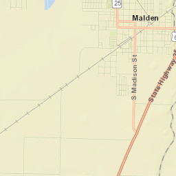 202-298 North Marion Street Malden Street Map