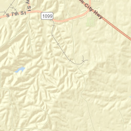 Fulton County Street Map