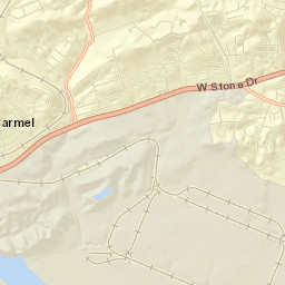 Mount Carmel Street Map