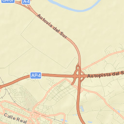 Puerto Real Street Map