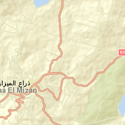 Draa el Mizan Street Map