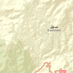 Seddouk Street Map