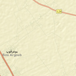 Bou Argoub Street Map