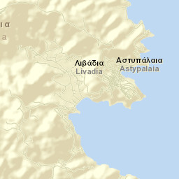 Astypálaia Street Map