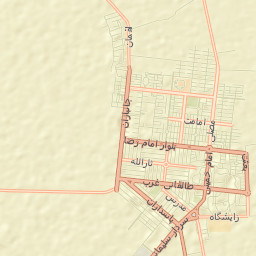 Sarakhs Street Map