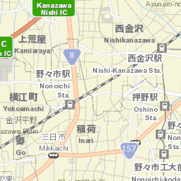 Nonoichi Street Map