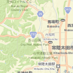 Hitachi-ota Street Map