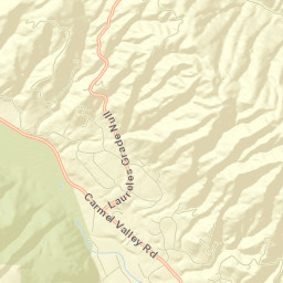Carmel Valley Village Street Map