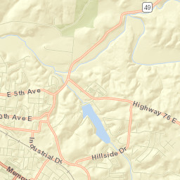 Robertson County Street Map
