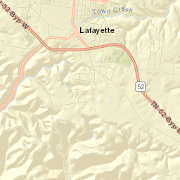 Lafayette Street Map