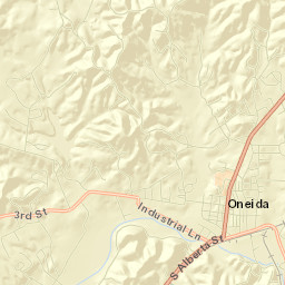 Oneida Street Map