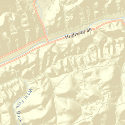 Hancock County Street Map