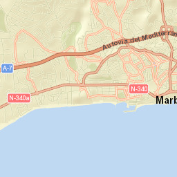 Marbella Street Map