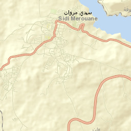 Sidi Mérouane Street Map