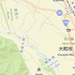 Ōmachi Street Map