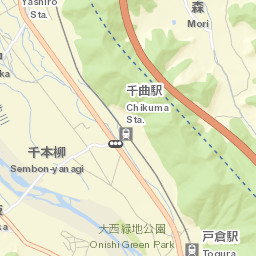 Chikuma Shi Street Map