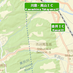 Shibukawa-shi Street Map