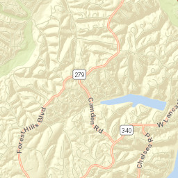 1263-1285 Forest Hills Boulevard, Bella Vista Street Map
