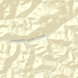 Claiborne County Street Map