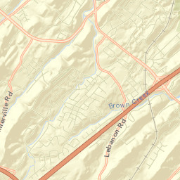 Colonial Heights Street Map