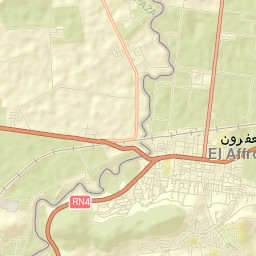 El Affroun Street Map