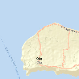 Oía Street Map