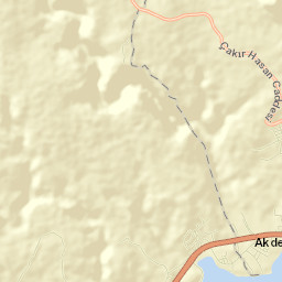 Kızkalesi Street Map