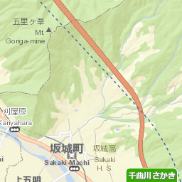 Sakaki Street Map