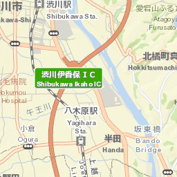 Shibukawa Street Map