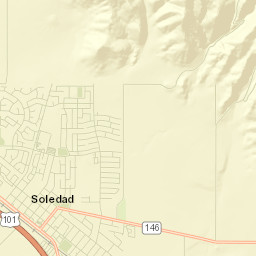 Soledad Street Map