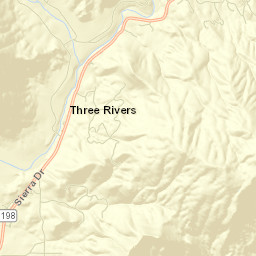 Three Rivers Street Map