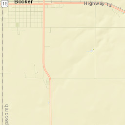 Booker Street Map