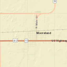 Mooreland Street Map