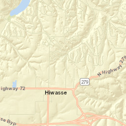 13658 State Highway 279 Hiwasse AR Street Map